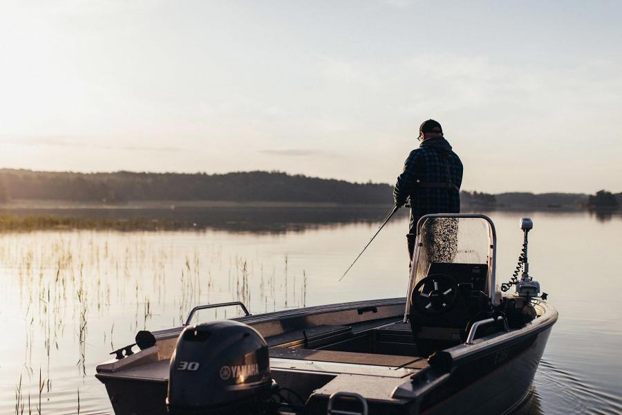 Pirkamaan erämessut kalastusvene