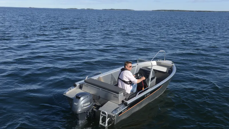 Buster M1 is an excellent cottage boat