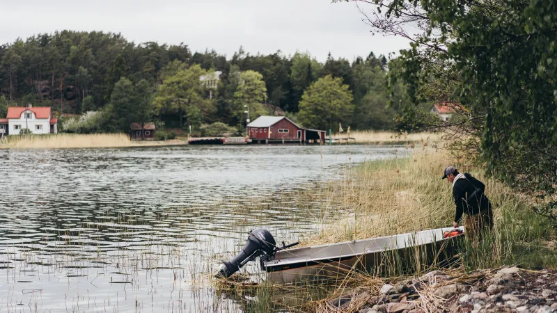 Buster Mini is an excellent boat for the summer cottage