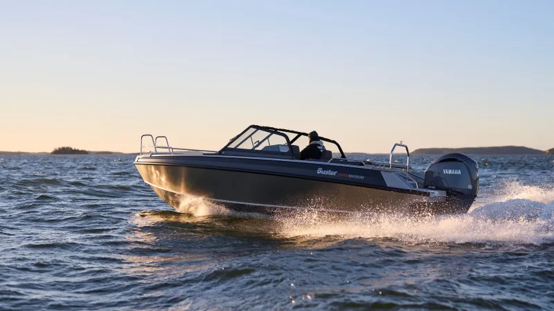 Buster SuperMagnum aluminium boat