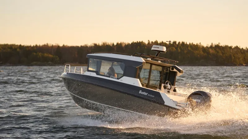 Buster Magnum Cabin aluminium boat