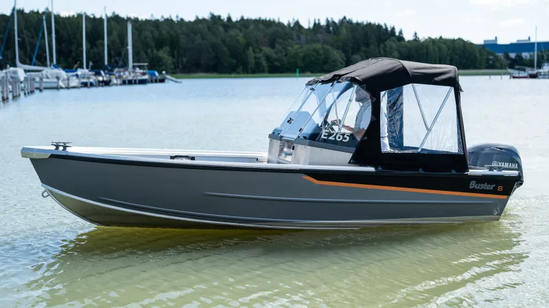 Buster S2 aluminium boat