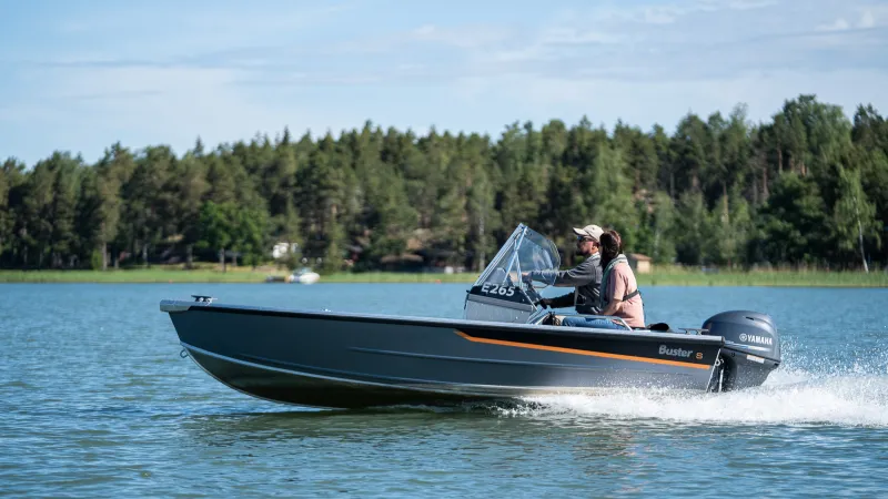 Buster S2 aluminium boat