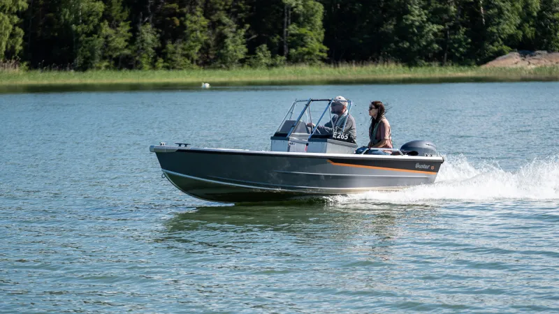 Buster S2 aluminium boat