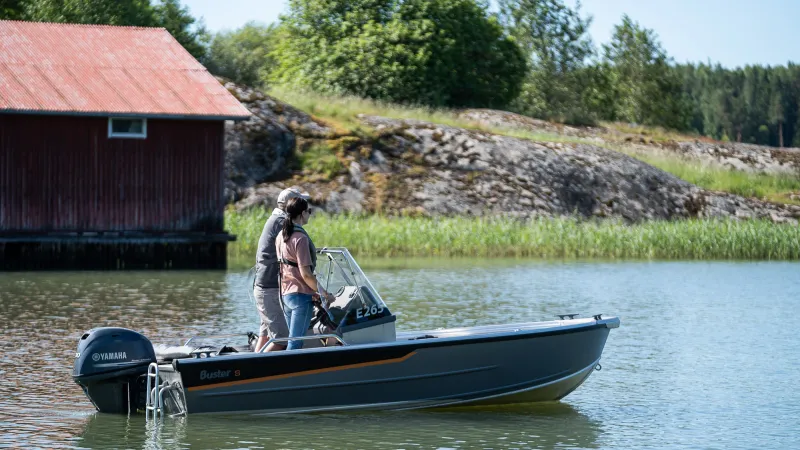 Buster S2 aluminium boat