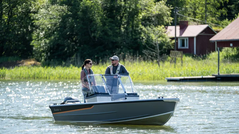 Buster S2 aluminium boat