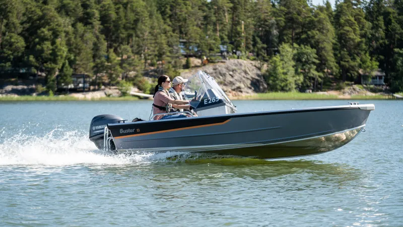 Buster S2 aluminium boat